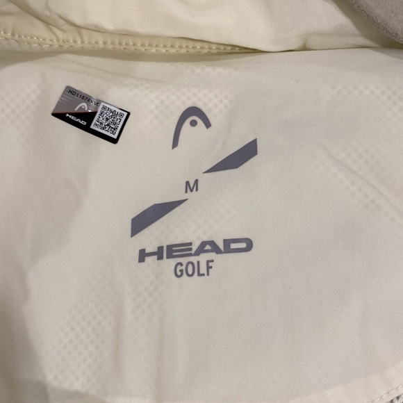 NWT Head Golf the Chloe zip front jacket with zip in hidden hood Size M - Picture 9 of 9